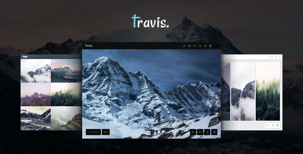 Travis | Photography WordPress Theme Logo